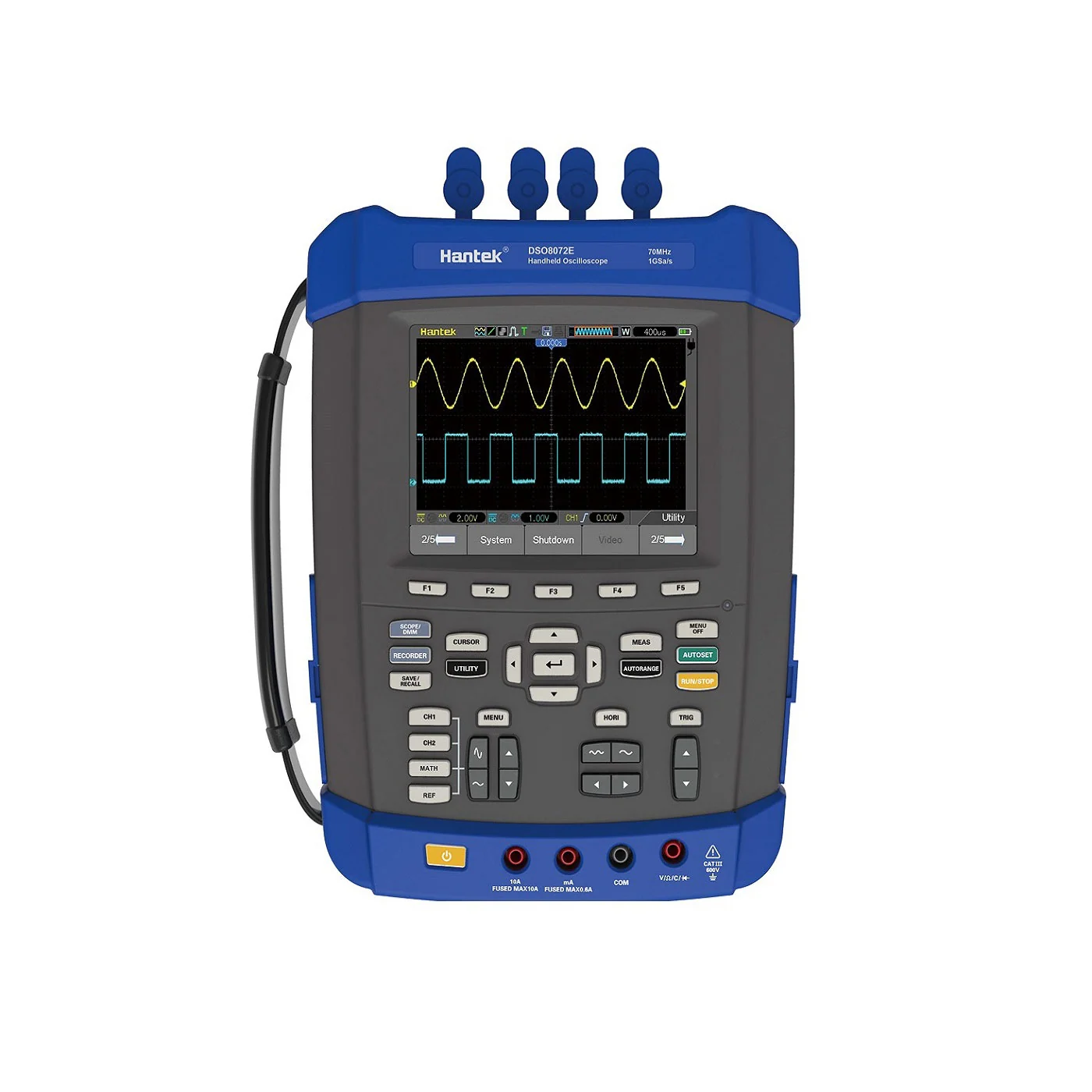 DSO8000E 手持示波器六合一-信号发生器/万用表/频率计/FFT-苏州朝赢-厂家直销