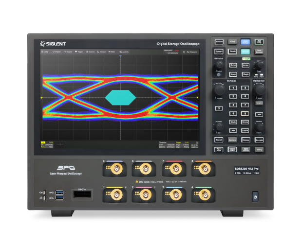 SDS6000 Pro系列高分辨率示波器 350MHz~2GHz 12bit 5GSa/s-鼎阳-苏州朝赢