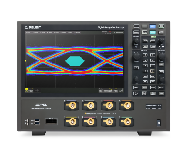 SDS6000 Pro系列高分辨率示波器 350MHz~2GHz 12bit 5GSa/s-鼎阳-苏州朝赢