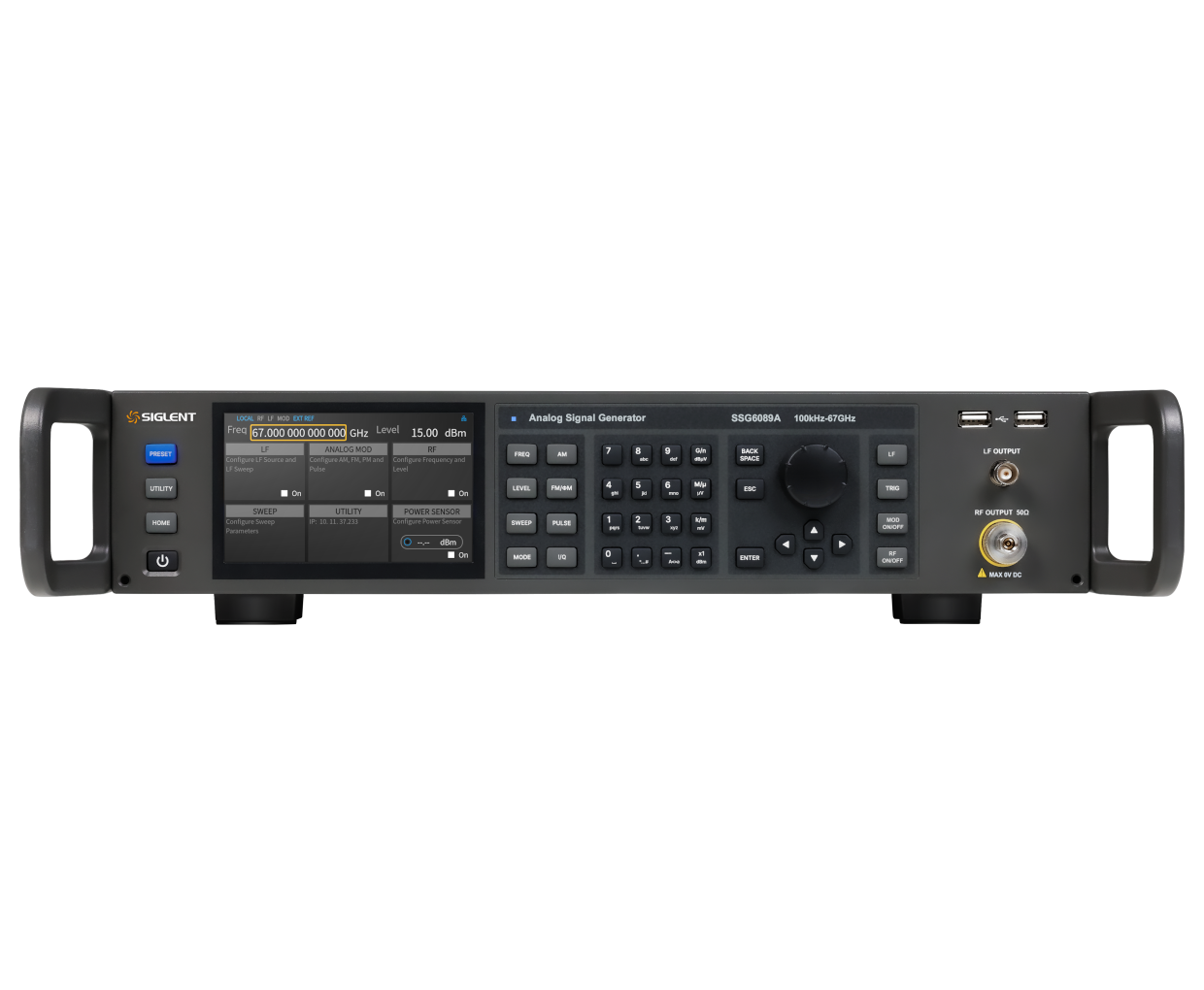 SSG6000A系列射频/微波信号发生器 100kHz-67GHz 低相位噪声-146dBc