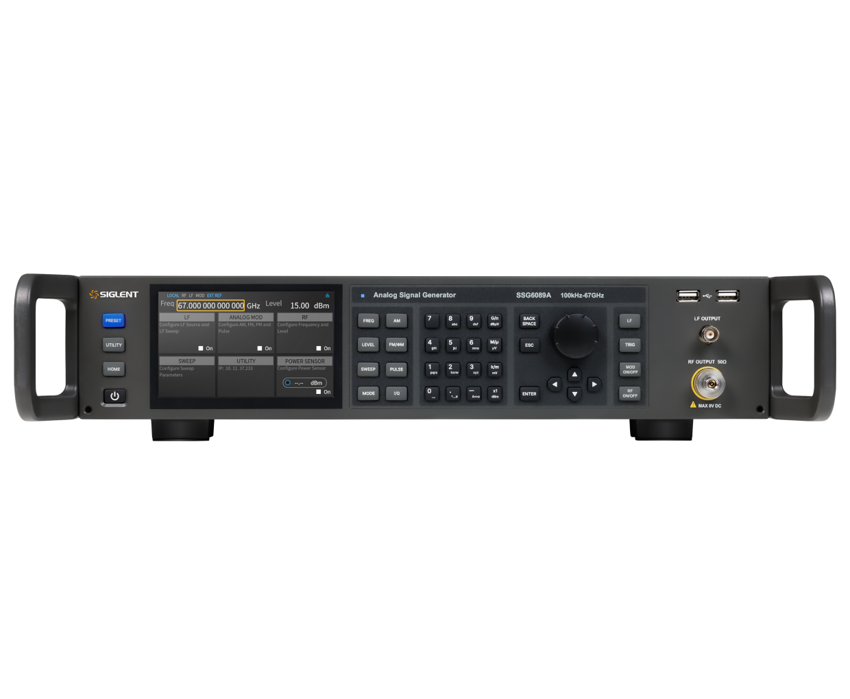 SSG6000A系列射频/微波信号发生器 100kHz-67GHz 低相位噪声-146dBc