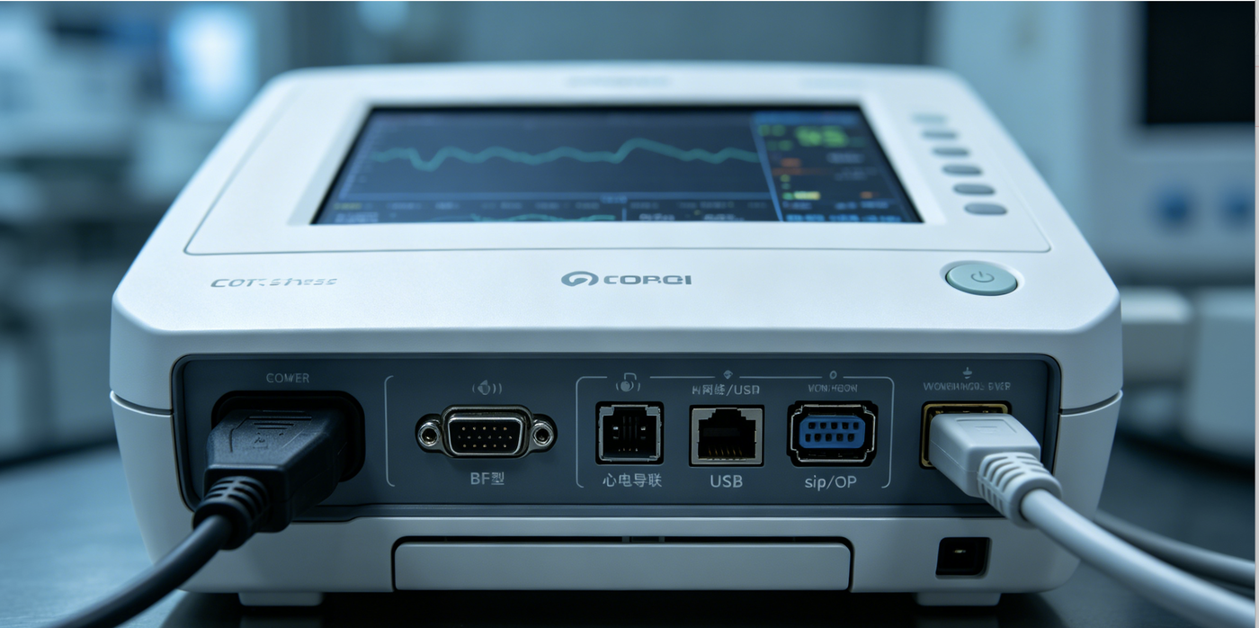 监护仪绝缘路径分析示意图