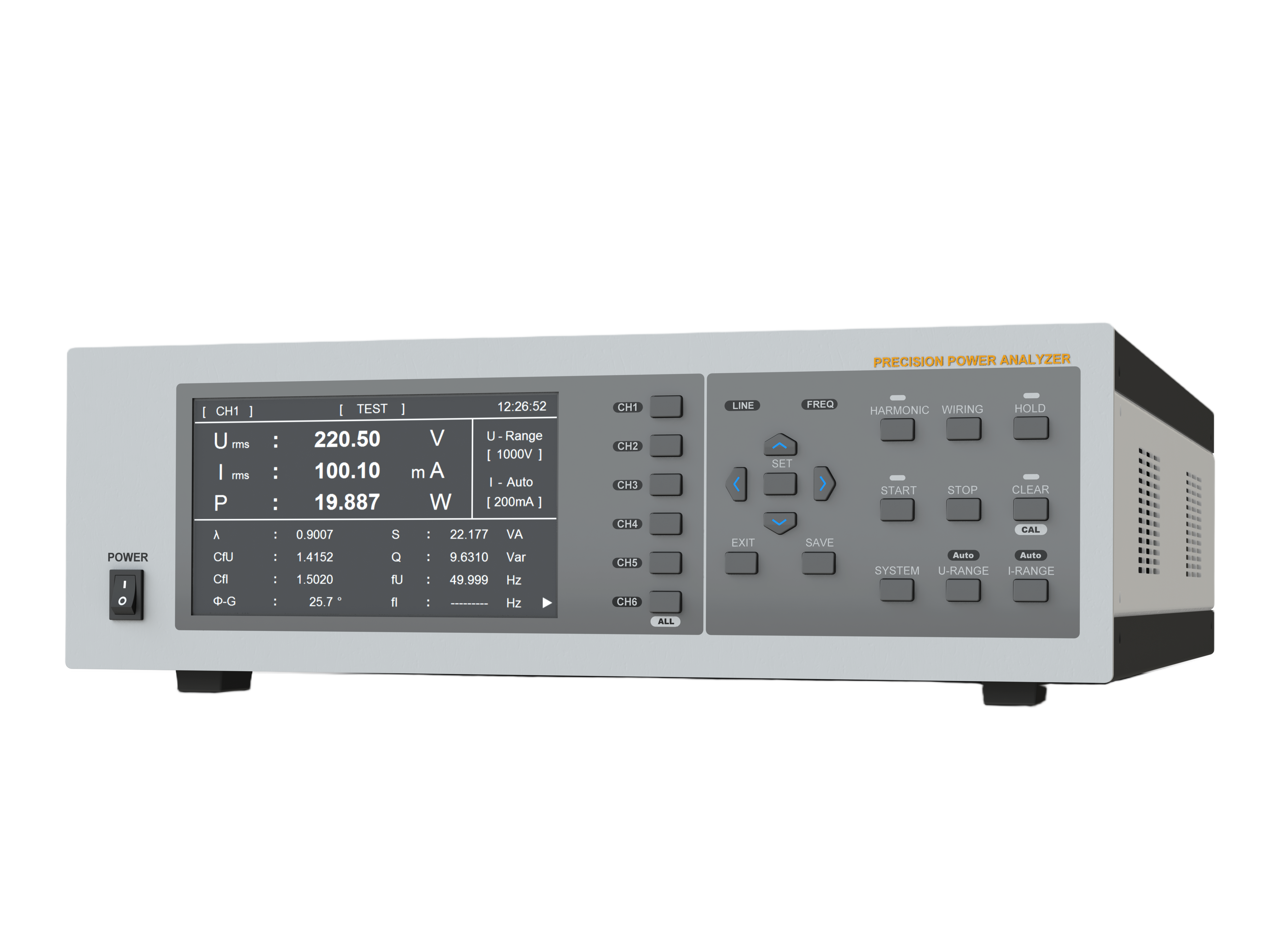 CY6500多通道功率分析仪